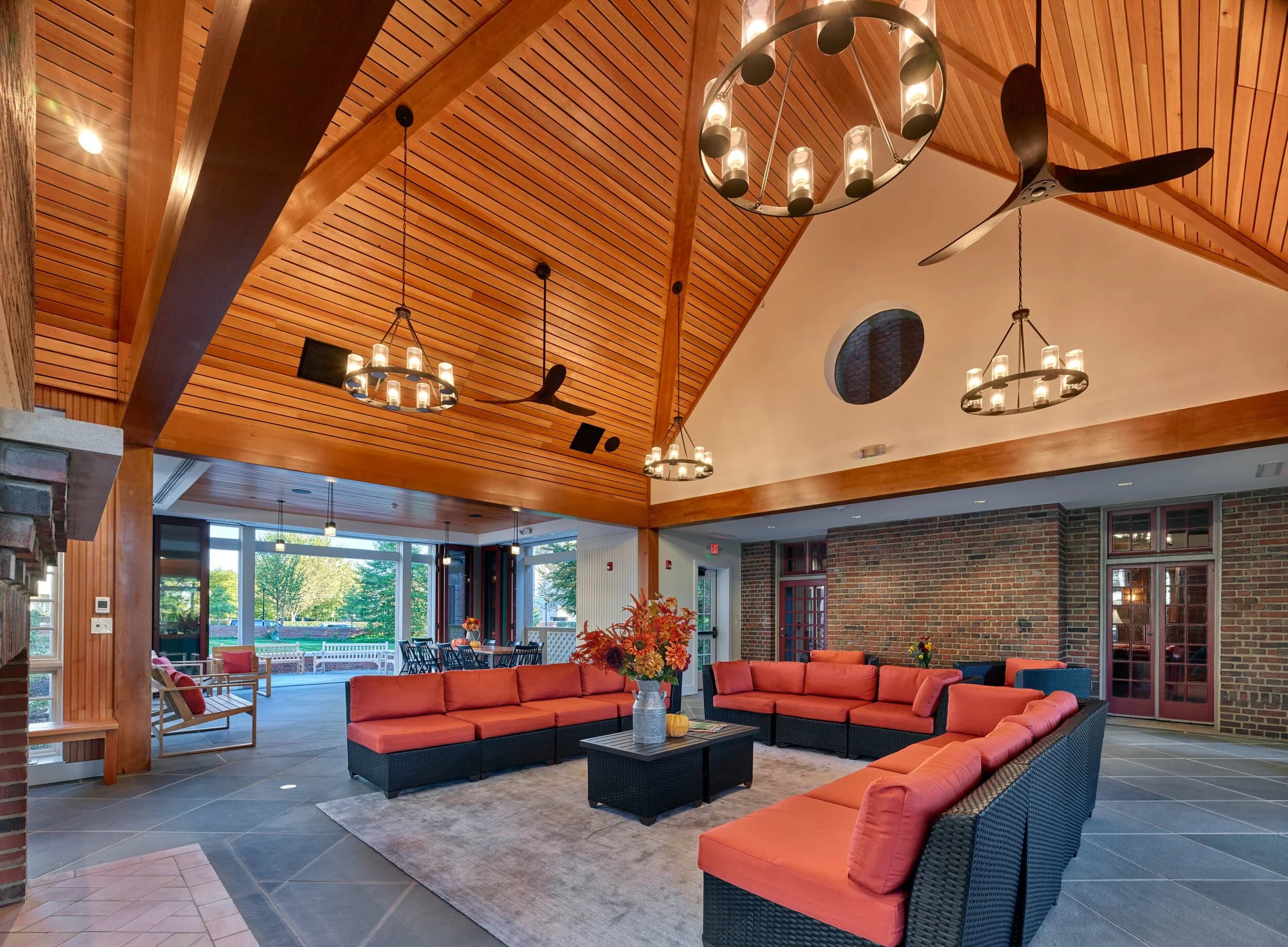 The Cox Wing interior